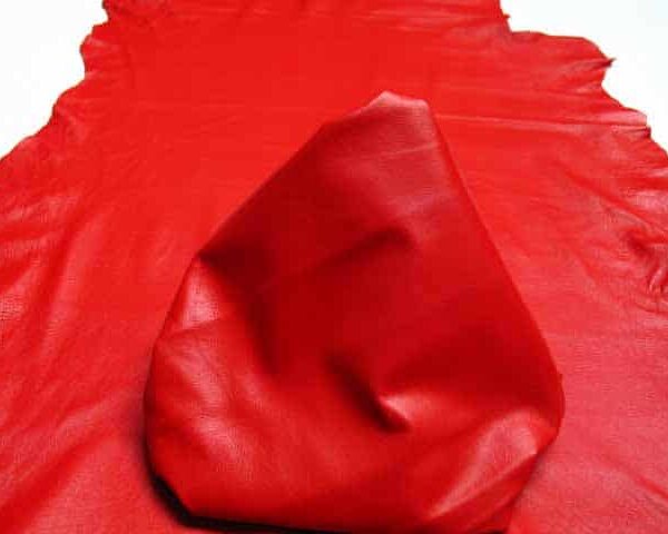 Standard Red | Buy Leather Hides Online | Fashion Leather
